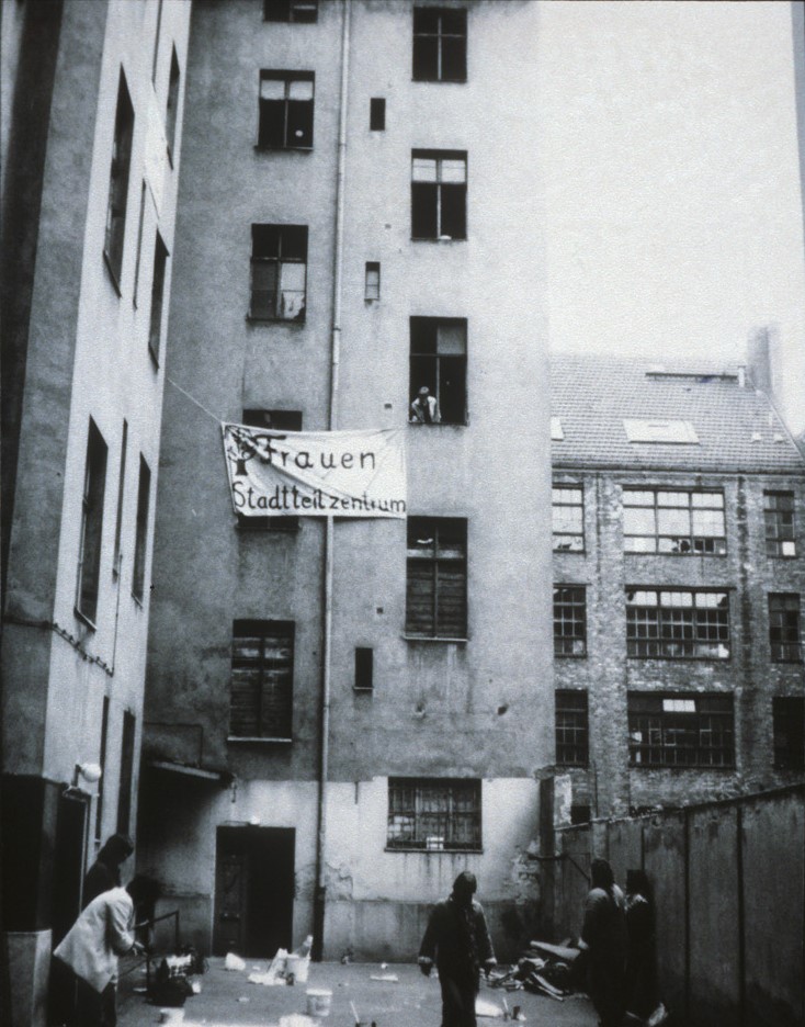 Schokofabrik während des Umbaus um 1982